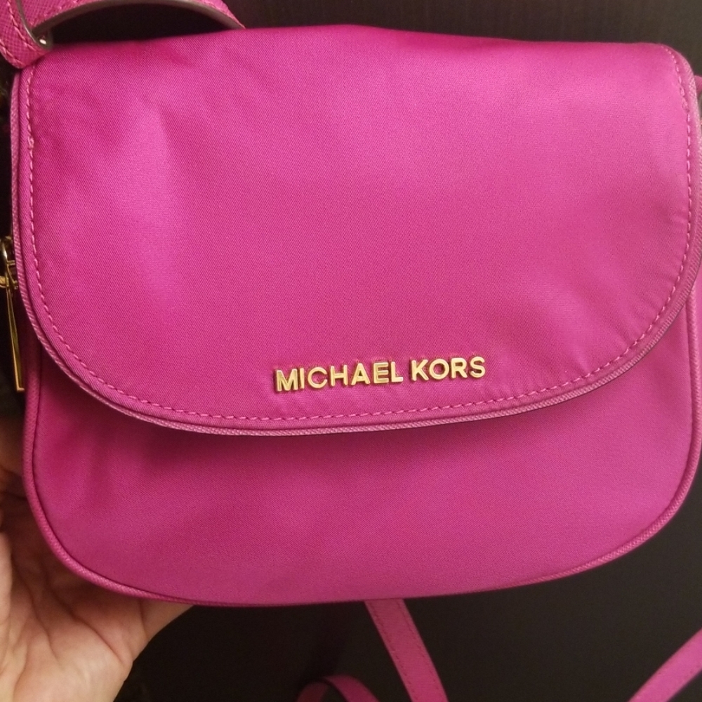 Michael Kors pink crossbody
